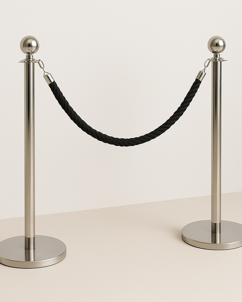 The Bollard and Rope Set