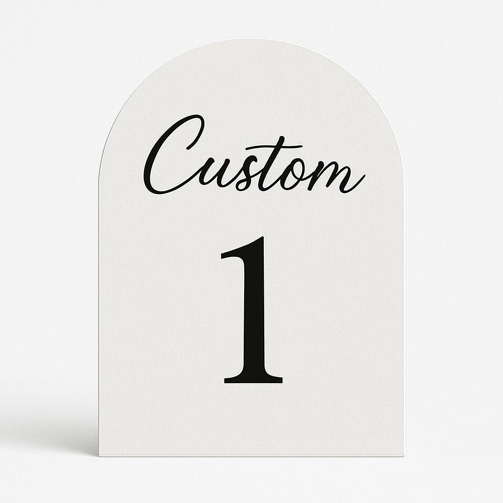 The Table Numbers