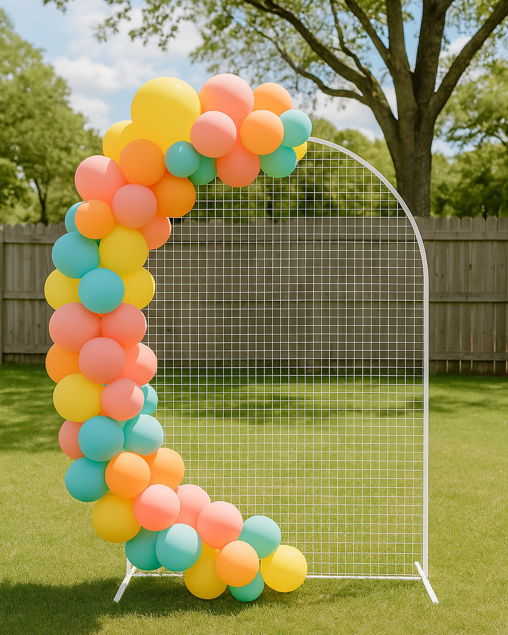 The Mesh Arch Backdrop