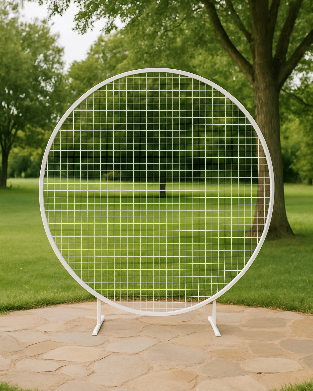 The Mesh Round Backdrop