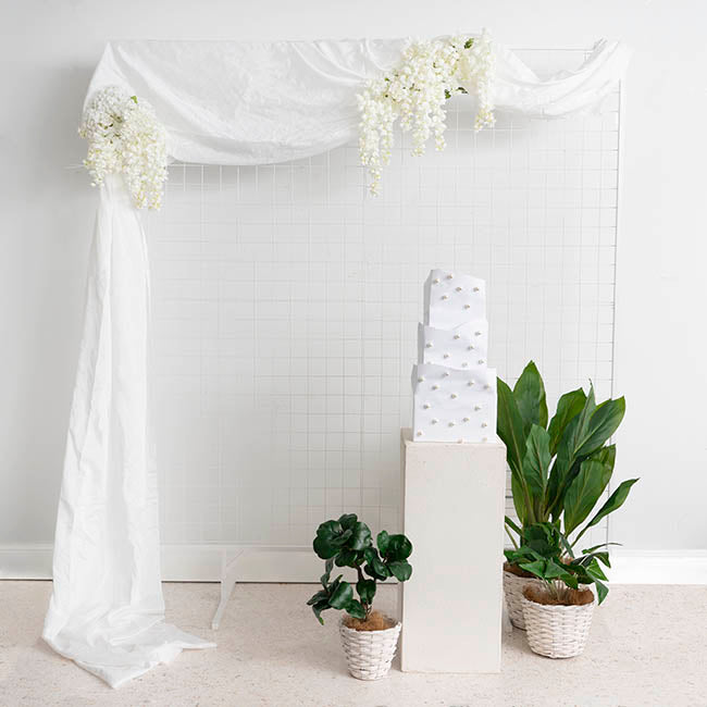 The Mesh Square Backdrop