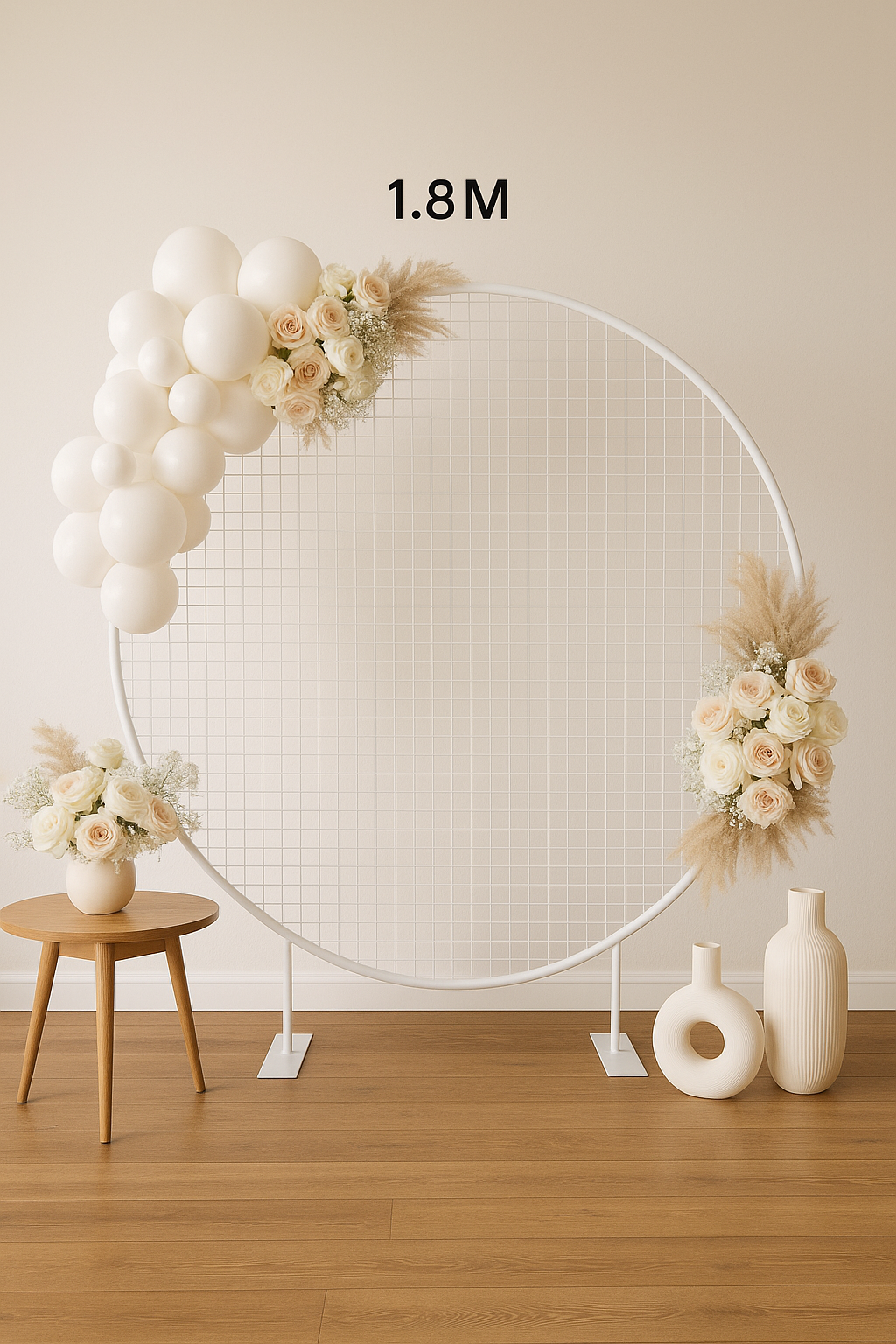 The Mesh Round Backdrop