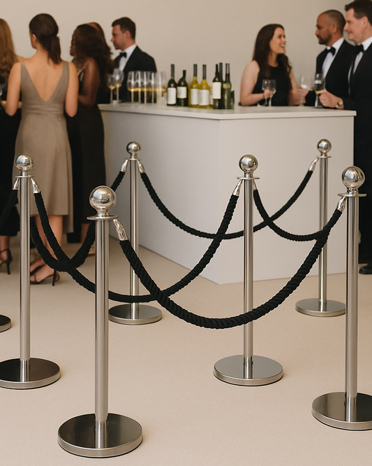 The Bollard and Rope Set